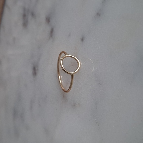 Bony Levy Jewelry - Bony Levy 14K gold open circle ring